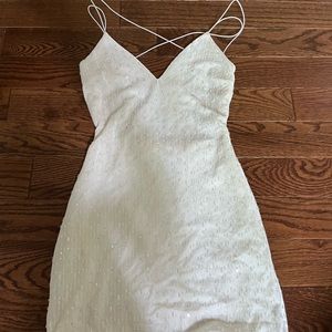 Windsor extra small white short dress
